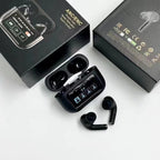 A9 Pro Wireless Earbuds with LED Display ANC/ENC Noise Cancelling Bluetooth Earphones, Touch Control