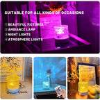 3D Galaxy Water Light USB/Battery Powered Aurora Projector, 16 Colors