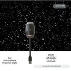 Star Projector USB Night Light – Galaxy Sky Projector for Car Roof & Room Ceiling | 5V Plug & Play