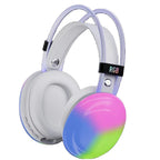 RGB Wireless Gaming Headset  Bluetooth Headphones with Mic & 400 MAH Battery