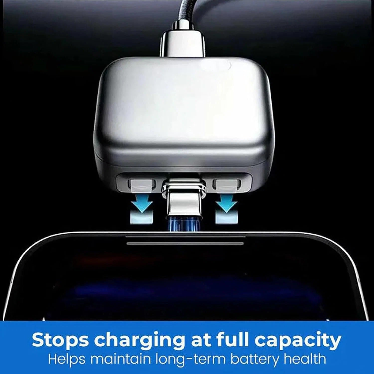 PopGuard 140W Automatic Charging Disconnector Smart Auto Power Cut-Off Battery Guardian Fast Charging Protector for Type-C Devices