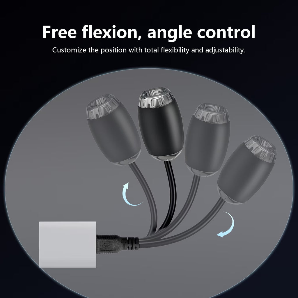 Star Projector USB Night Light – Galaxy Sky Projector for Car Roof & Room Ceiling | 5V Plug & Play