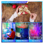 Astronaut Galaxy Projector – Starry Night Light with Remote, RGB Colors