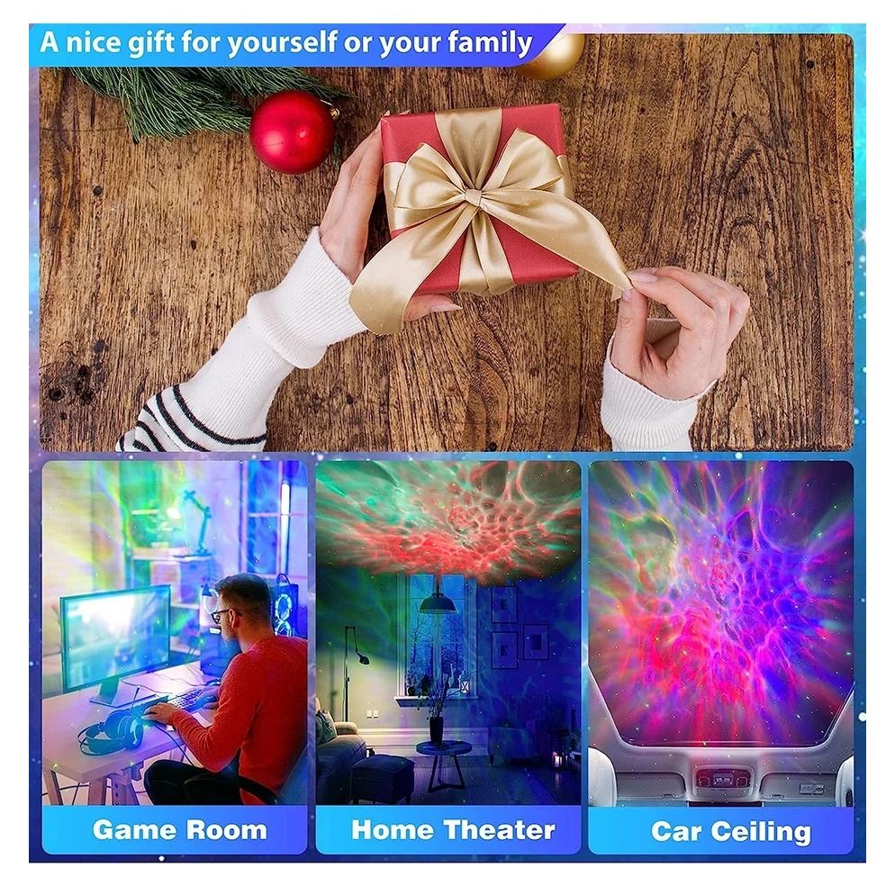 Astronaut Galaxy Projector – Starry Night Light with Remote, RGB Colors