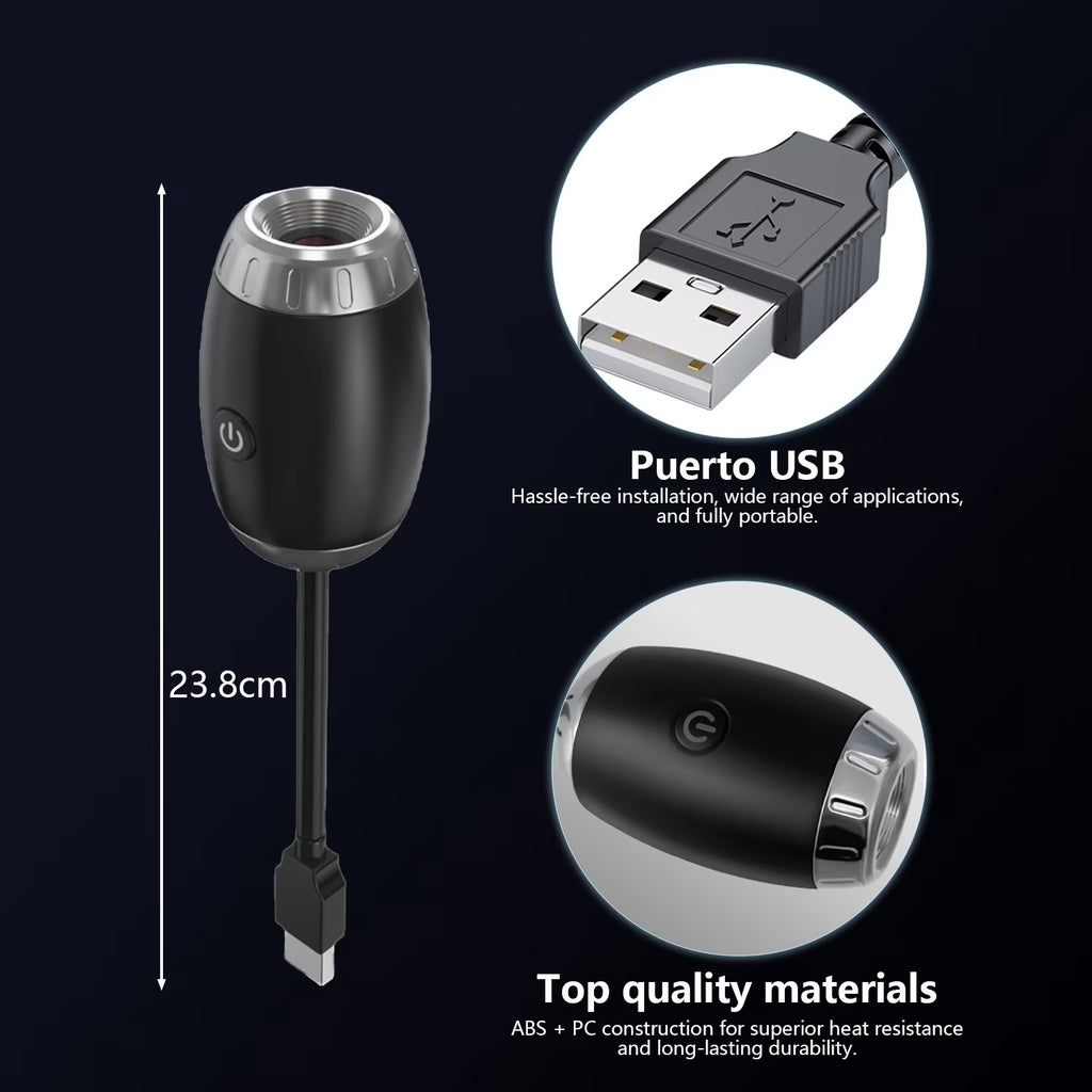 Star Projector USB Night Light – Galaxy Sky Projector for Car Roof & Room Ceiling | 5V Plug & Play